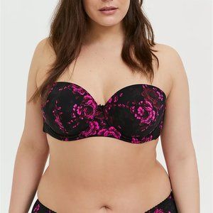 NWT Torrid Push Up Multi-Way Strapless Bra 42DD